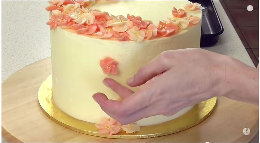BC Blossom Cake Progress 4