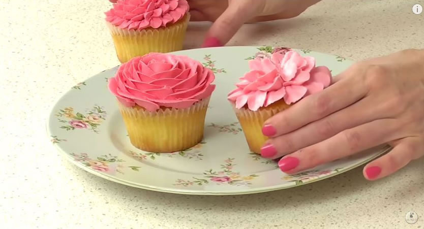 BC Flower Cupcakes Progress 6