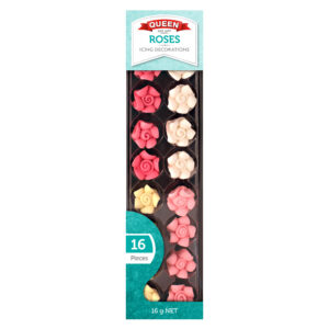 Icing Decoration Roses 16pk