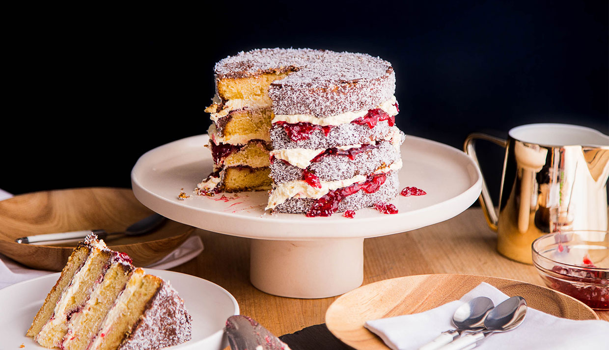 Vegan Buttercream Lamingtons (Gluten-Free) - Nourishing Amy