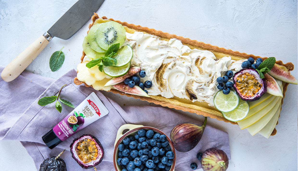 Summer Passionfruit Tart - Queen Fine Foods