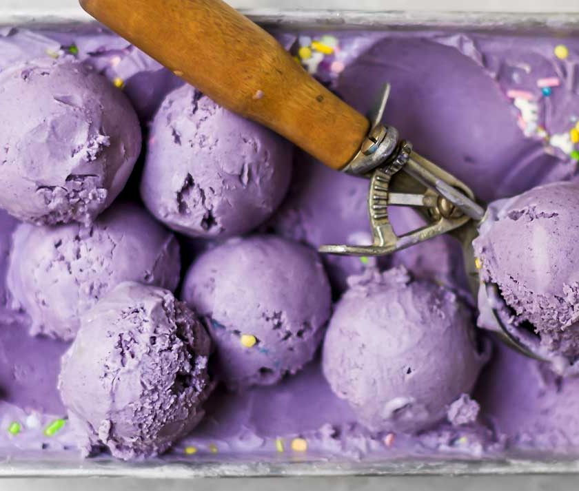 Blueberry, Maple & Vanilla Bean Ice Cream