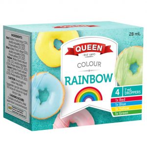 Rainbow Food Colours (4x7mL)