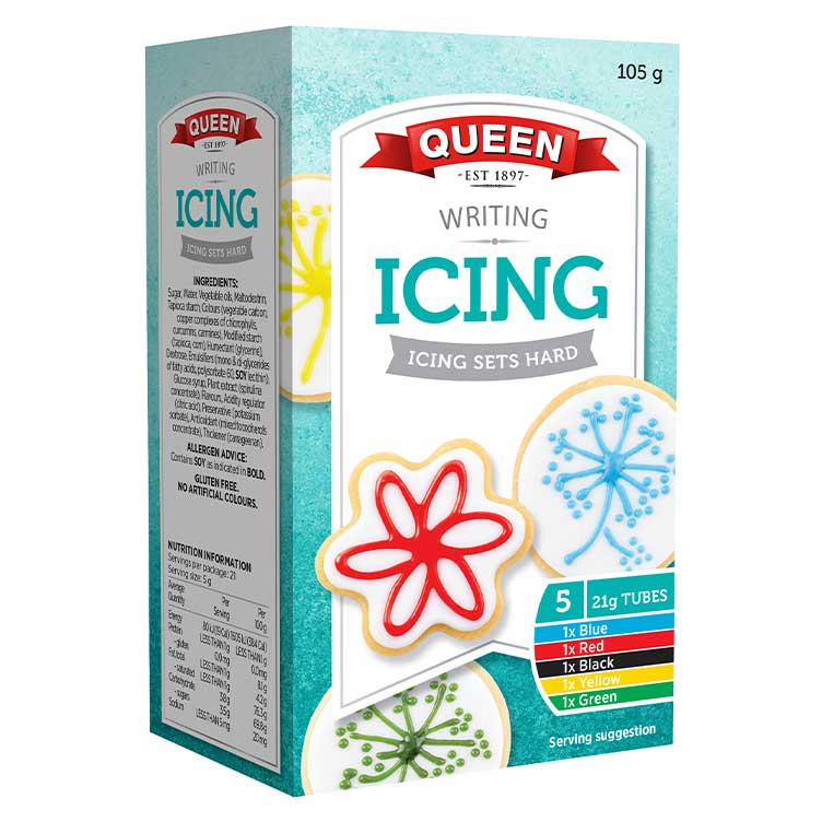 Writing Icing Multipack (5x21g) 105g