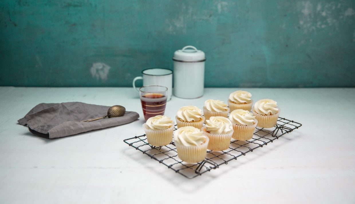 Vanilla Rosette Cupcakes