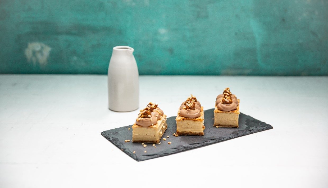 Snickers Vanilla Slice