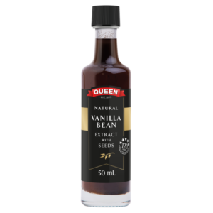 Queen Natural Vanilla Bean Extract with Seeds