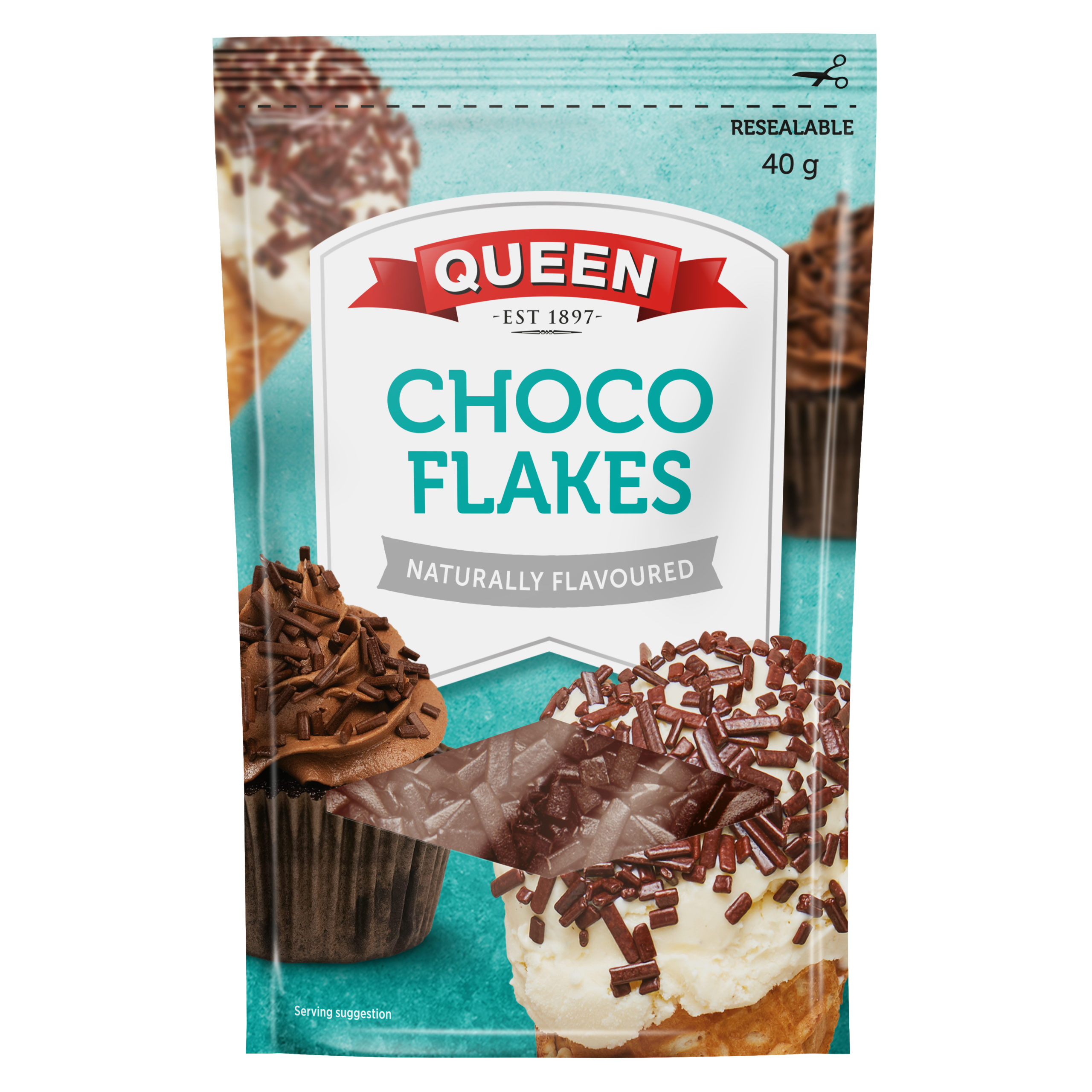 Choco Flakes Tasty Topper Sprinkles