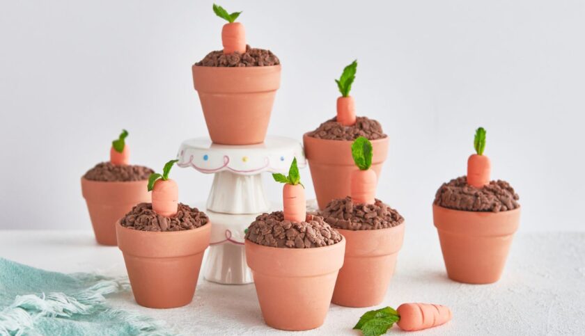 Easter Carrot Patch Cupcakes