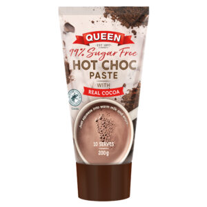 Queen 99% Sugar Free Hot Choc Paste with Real Cocoa
