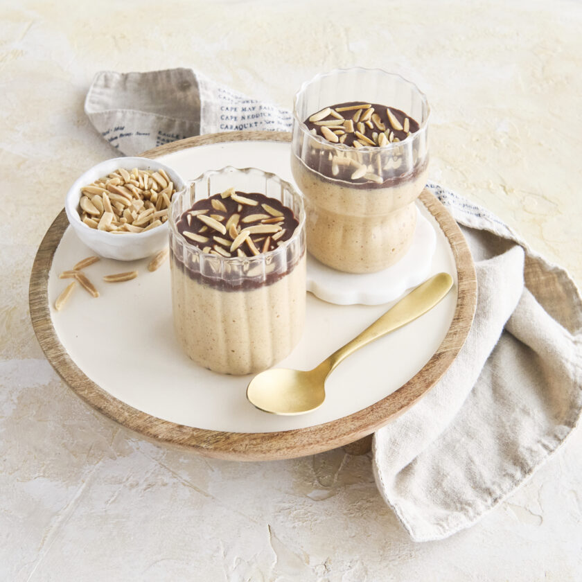 Banana Nice Cream ‘Almond Magnum’ Cups