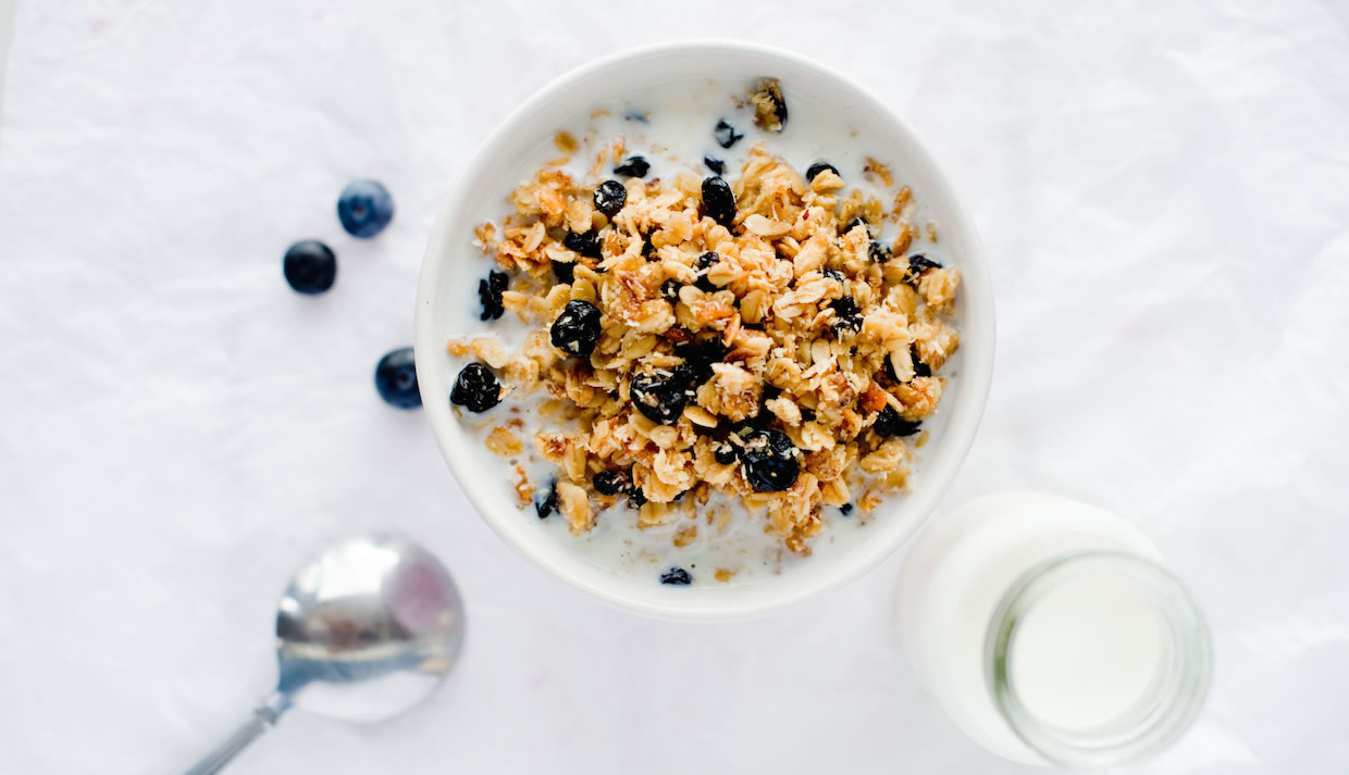 Coco Maple Granola with Blueberries - Queen Fine Foods